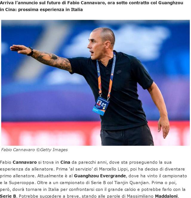 皇冠体育-意媒:前搭档透露卡纳瓦罗或离队 可能性高达50%