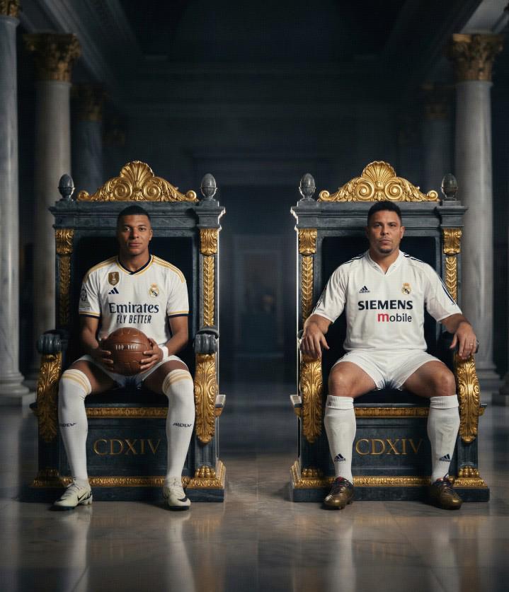 皇冠体育-多家媒体统计：548场414球，姆巴佩追平大罗职业生涯总进球数