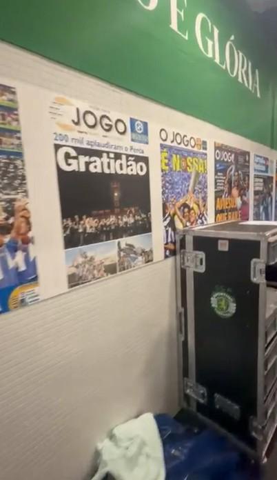 皇冠体育官方网站-葡体不满波尔图在客队更衣室贴夺冠海报挑衅，波尔图：早就贴那了